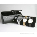 hot sale genuine leather wrist watch storage box, genuine leather glasses case, genuine leather watch & glasses holder